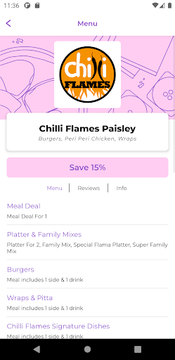 Chilli Flames PA1 Screen 2