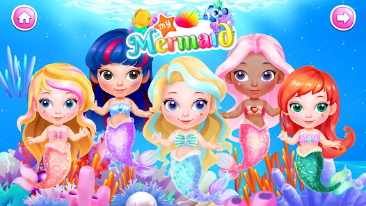 Captura de Pantalla 24 Princess Mermaid Games for Fun android
