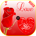 Cover Image of 下载 Love You Kiss GIF 4.5 APK