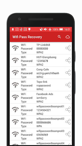 WiFi Password Recovery Screen 2