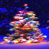 Colorful Christmas LWP icon