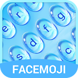 Blue Water Drop Keyboard Theme & Emoji Keyboard icon
