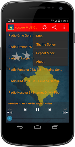 Kosovo MUSIC Radio Screen 2