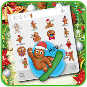 Gingerbread Cookie Emoji Stickers