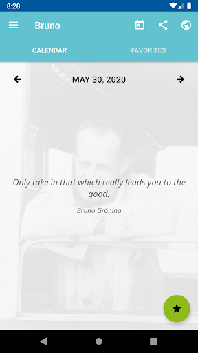 Android application Bruno Gröning screenshort