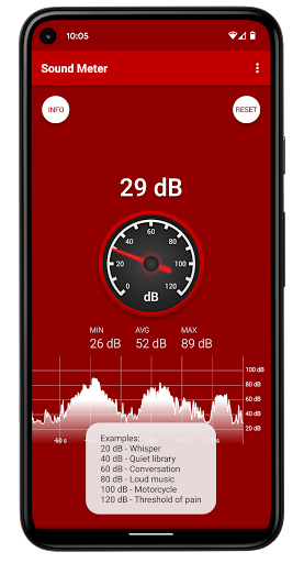 Sound Decibel Meter Screenshot 2 - AppWisp.com