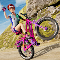 BMX Girl Cycle Race-Cycle Game