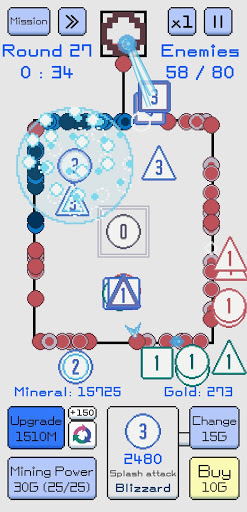 Random Pyramid Defense : pixel tower defense apktreat screenshots 2