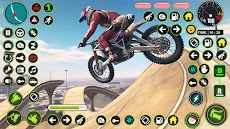 Mega Ramp Moto Stunt Bike Gameのおすすめ画像1
