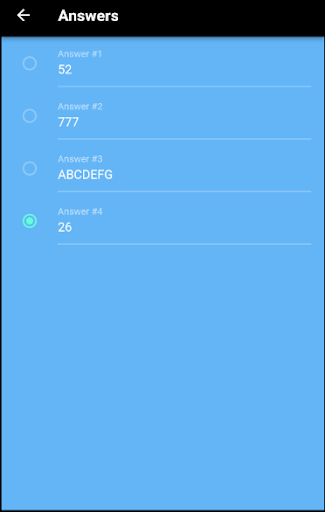 Android application Kahoot-Lite screenshort