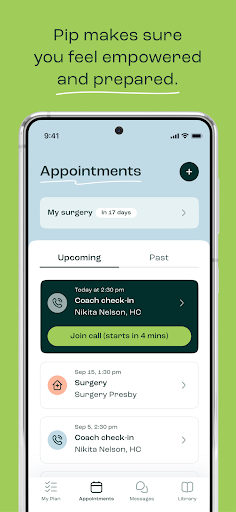 Pip - Your surgery sidekick Screen 3