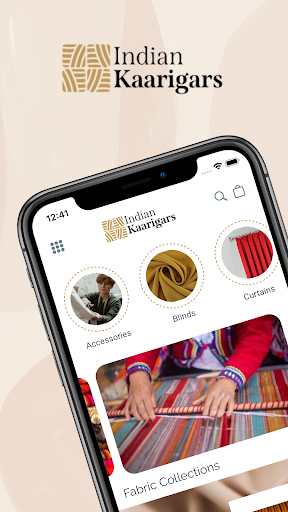 Android application Indian Kaarigars screenshort