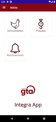 Integra app Screen 2