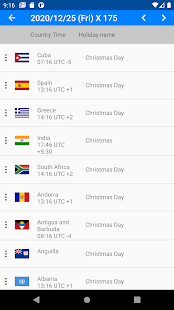 World Holiday Calendar 1.901 APK screenshots 2
