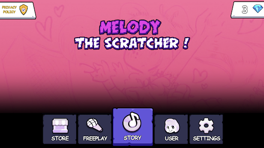 Melody The Scratcher: Game