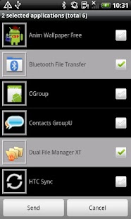 Bluetooth File Transfer Screenshot