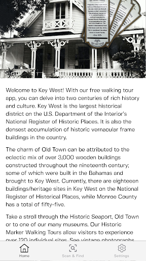 Android application Key West Historic Marker screenshort