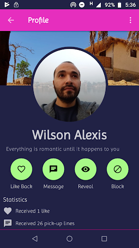 Basbes -Eye contact dating app Screen 3