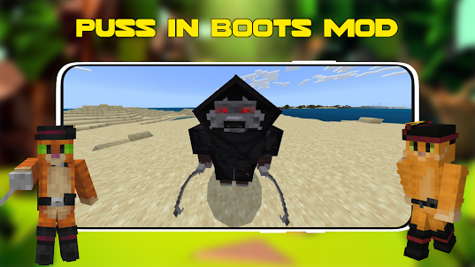 Puss In Boots Mod For MCPE