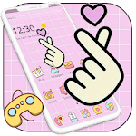 Cover Image of Download Pink Finger Love Romantic Theme 1.1.3 APK