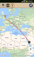 screenshot of Qibla GPS: Qibla direction wit