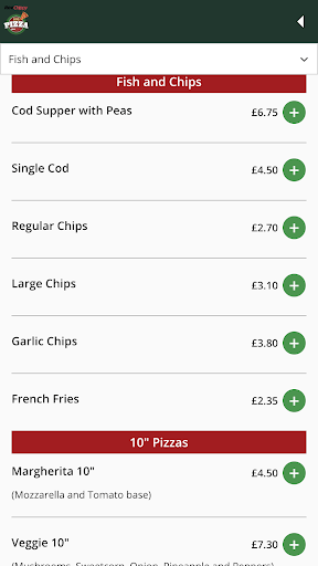 Roe Chippy & Pizza Screen 2