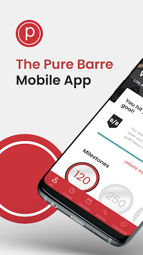 Android application Pure Barre screenshort