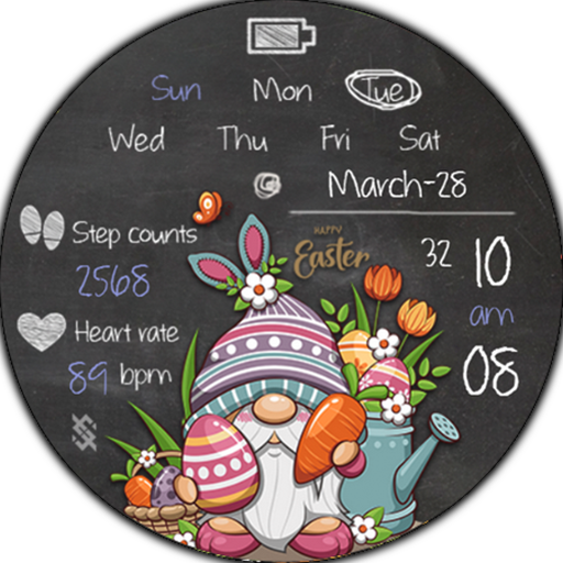 BFF14- Easter Eggs and Gnomes logo