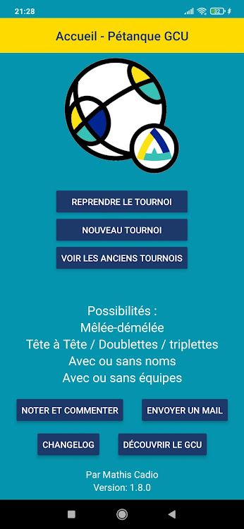 Tournois Pétanque App - 1.16.2 - (Android)