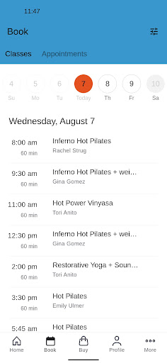 Dose Hot Pilates and Yoga Screen 2