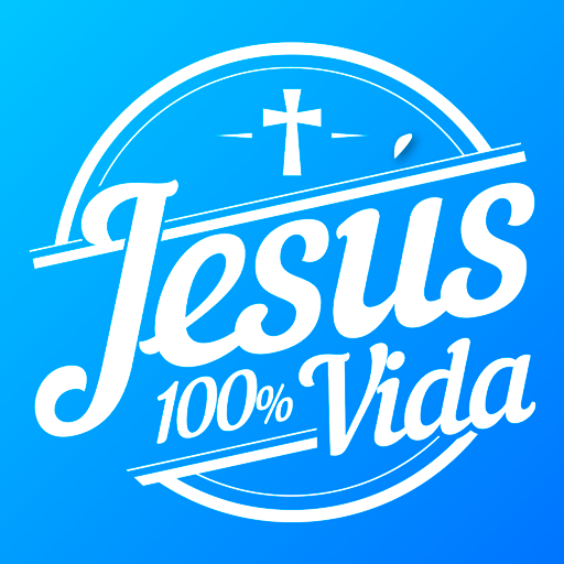 Jesus 100% Vida logo