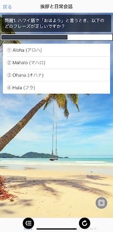 ハワイ語 学習クイズ HulaSpeakのおすすめ画像2