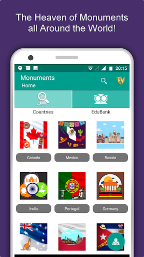 Android application World Monuments Travel & Explo screenshort