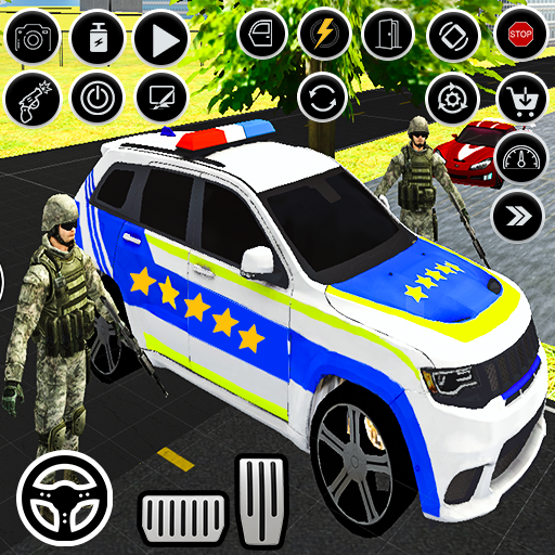 Car Games Dubai Police Van Sim