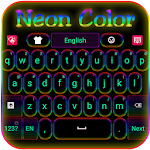 Cover Image of Скачать Neon Colors Keyboard  APK