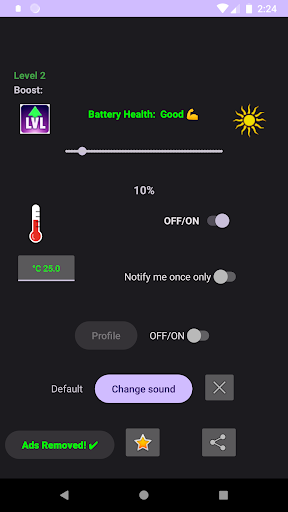 BatteryWhisper Screen 2