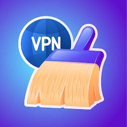 「清理器 + VPN + 病毒清理器」圖示圖片