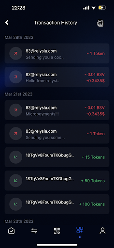 Relysia Screen 2
