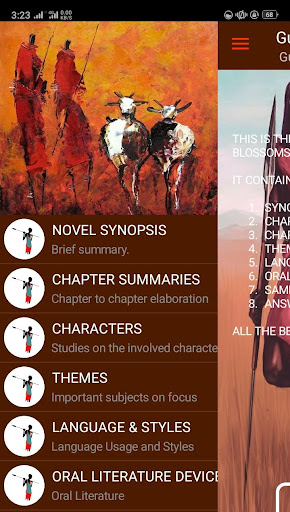 Blossoms of the Savannah Guide Screen 2