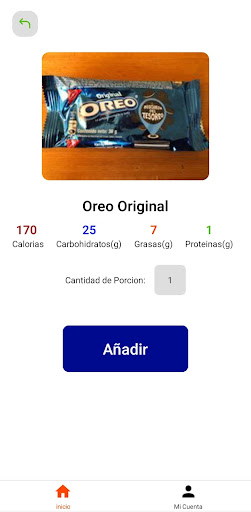 Pears Calorie Counter Screen 3