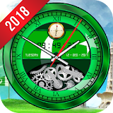 Pakistani Analog Clock Live Wallpaper 2019 HD Flag icon