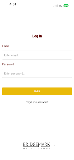 Android application Bridgemark Events screenshort