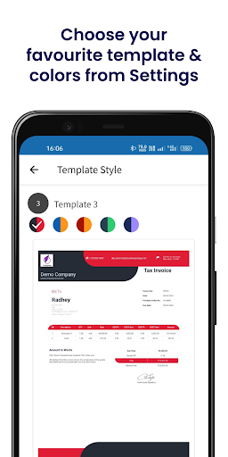 GST Invoicing Billing App Screen 3