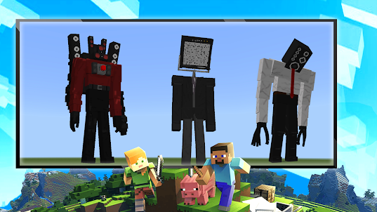 TVMan Mod Minecraft Skibidi