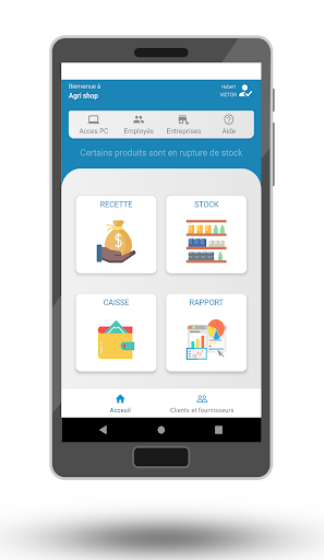 Android application Gestion en temps réel screenshort