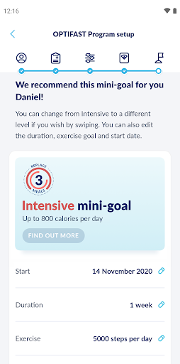 Optifast screenshot 5