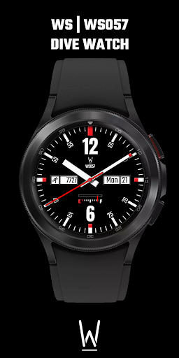 WS057 – DIVE Watch Face Screen 2