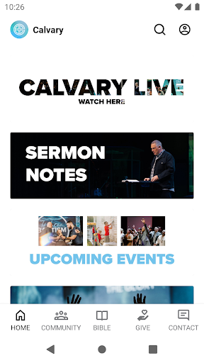 Android application Toledo Calvary screenshort