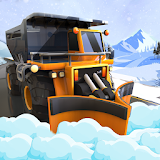 Heavy Snow Plow Excavator Truck Driving Simulator icon