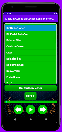 Müslüm Gürses En Sevilen Şarkılar İnternetsiz